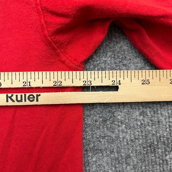 Vintage Los Angeles Angels Men's T Shirt Sz XL Red Short Sleeve MLB Baseball y2k - Picture 6 of 7